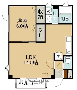 SKマンション【3階】の間取り